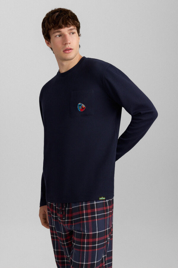 Springfield Coco & Elmo long pyjamas blue