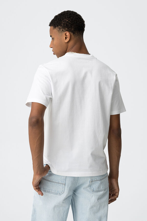 Tiffosi Young Camiseta Relaxed Con Logo TYCW white