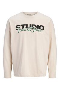 Jack & Jones &Auml;rmel T-Shirt mit Studio&auml;rmeln