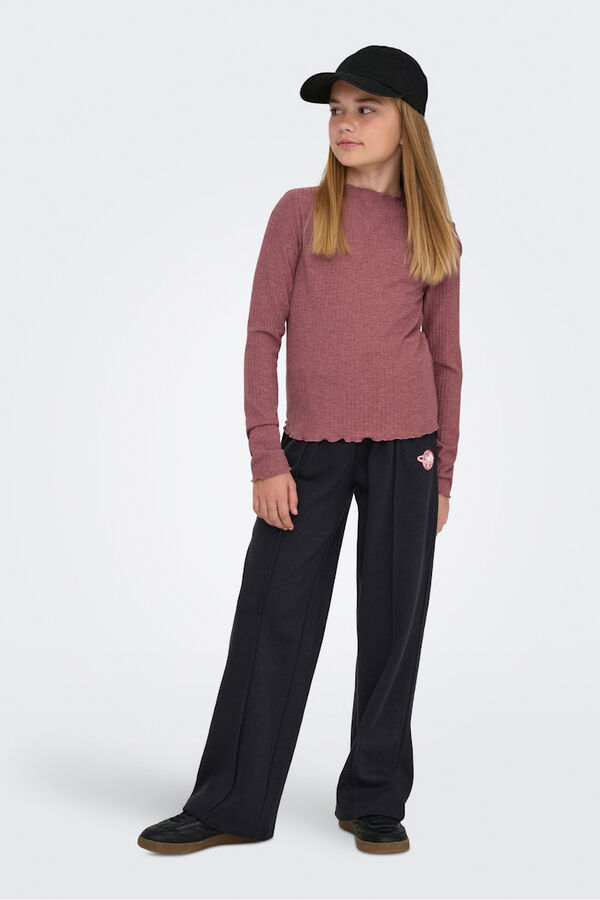 Only Girls Girl's jogger trousers Crna