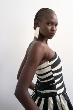 Topshop Strapless top