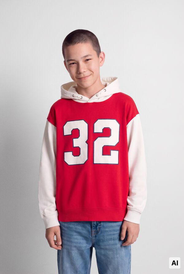 Springfield Kids Sudadera 32 ni&ntilde;o rojo