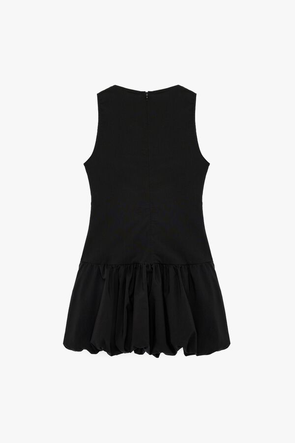 Koton Vestido mini globo negro