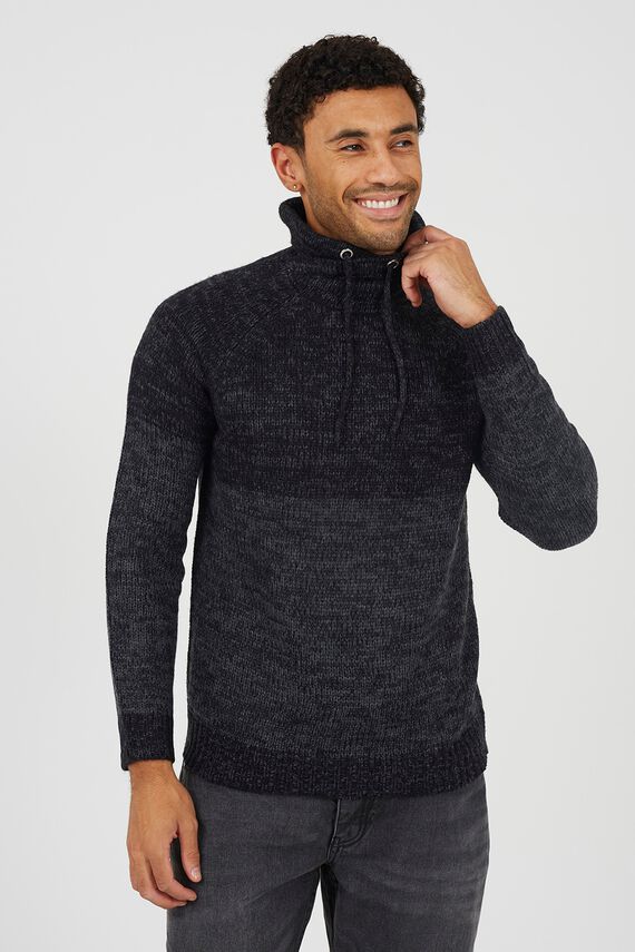 Jersey jaspeado cordón