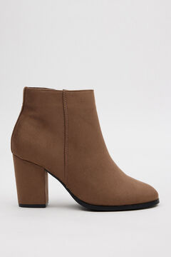 Springfield Basic 8 cm heeled ankle boots brown