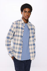 Springfield Chemise carreaux natural