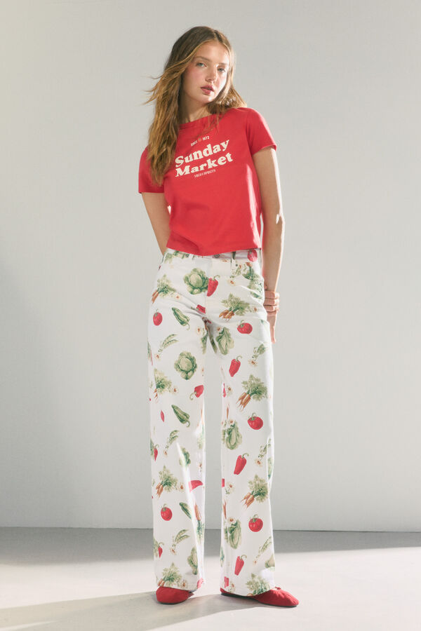 High Spirits Trousers Ivory marfil