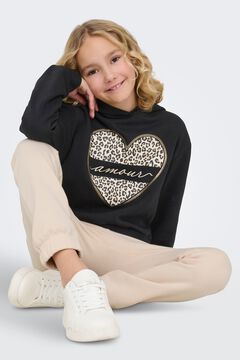 Only Girls Sweatshirt com capuz