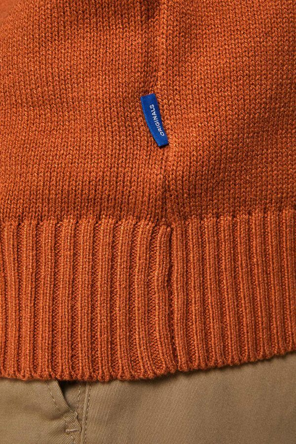 Springfield Sustainable high neck jumper red