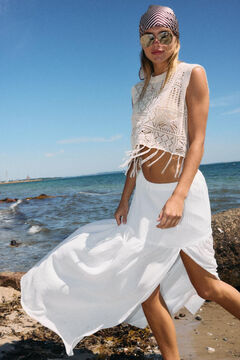 Noisy May Knitted top with fringes