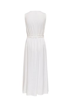 Only Langes Leinenkleid