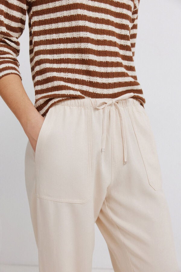 Springfield Jogger trousers nude