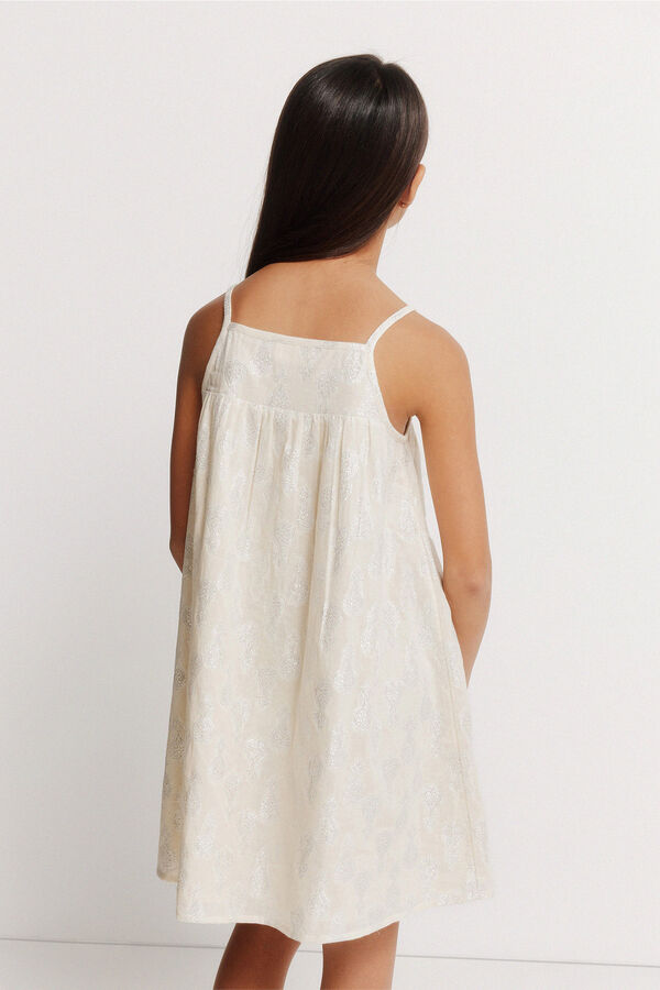 Springfield Kids Vestido de lurex ni&ntilde;a estampado