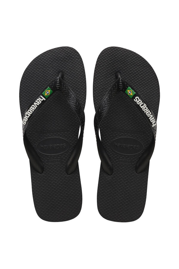 Havaianas Rubber flat sandals black