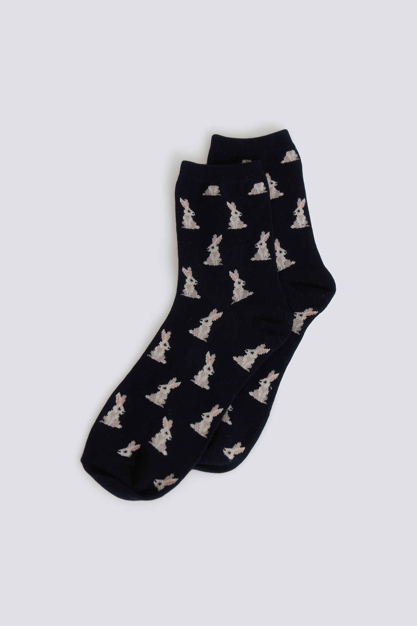 Springfield Meias compridas com estampado de coelhinhos