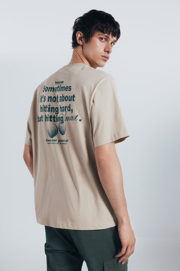 Springfield Smart tennis shirt grey