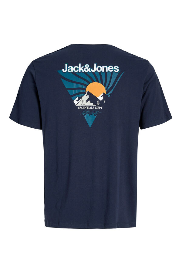 Jack & Jones T-Shirt mit Rückenprint Blau