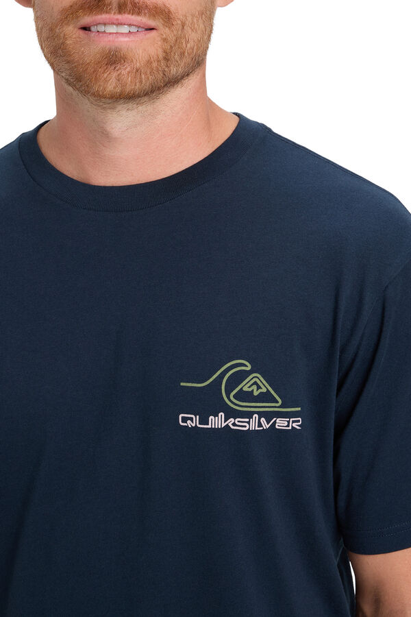 Quiksilver Light Waves - for men short sleeve T-Shirt Plava