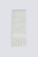Springfield Plain scarf white