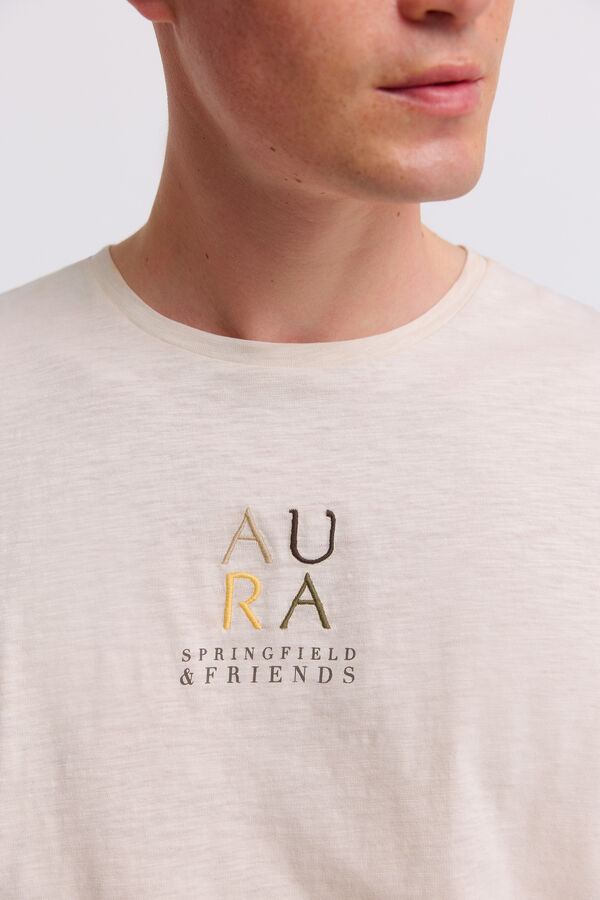 Springfield Aura & Friends Chiringuito T-shirt white