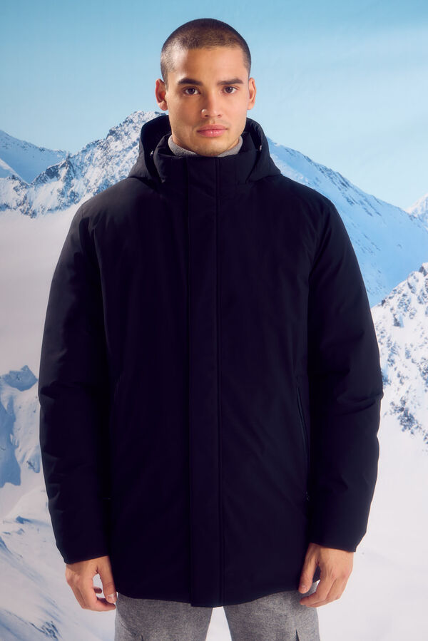 Springfield Padded thermal parka black