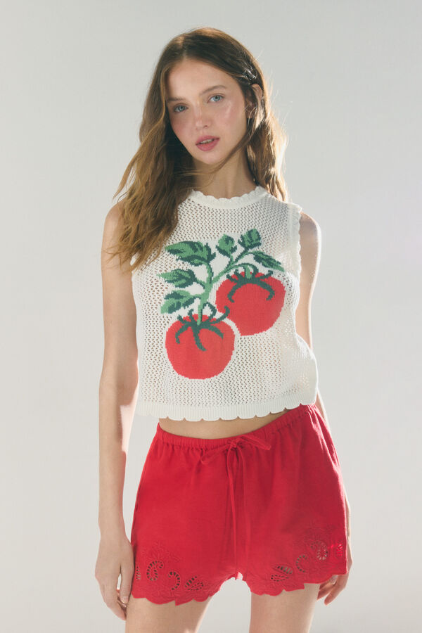 High Spirits Cal&ccedil;&otilde;es Candy vermelho