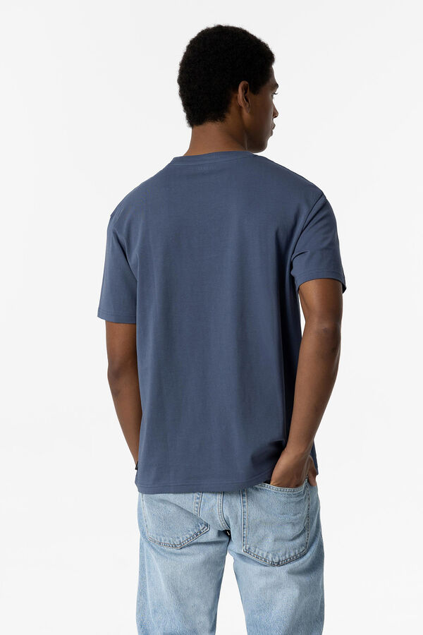 Springfield Camiseta Básica Comfort Fit azul