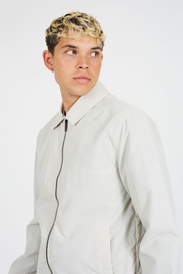 Brave Soul Harrington jacket beige