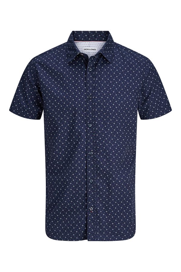 Jack & Jones Camisa slim fit estampada azul