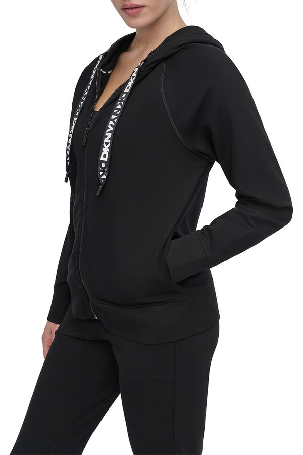 DKNY Hood sweatshirt black