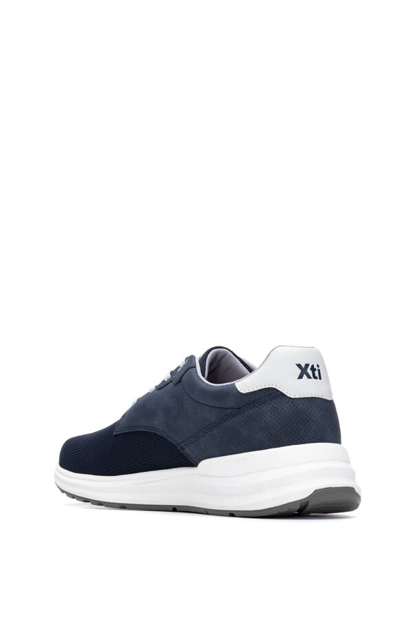 XTI Zapatillas casuales cordones azul