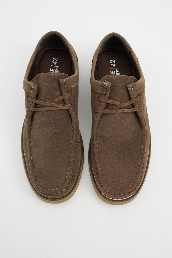 Springfield Classic lace-up trainers brown