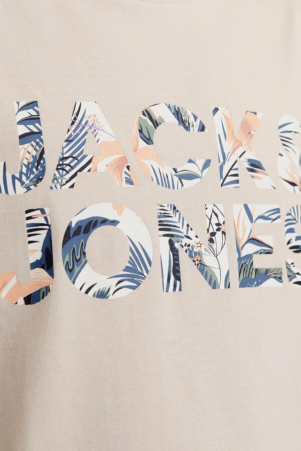 Jack & Jones Camiseta relaxed fit gris