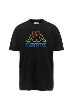 Springfield T-shirt de manga curta Kappa preto