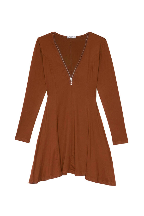 Inside Vestido com fecho-&eacute;clair vison