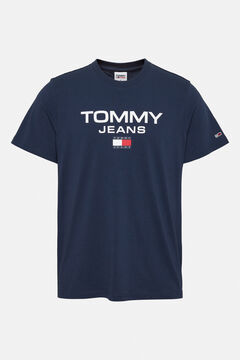 Springfield T-shirt Tommy Jeans com logo  marinho