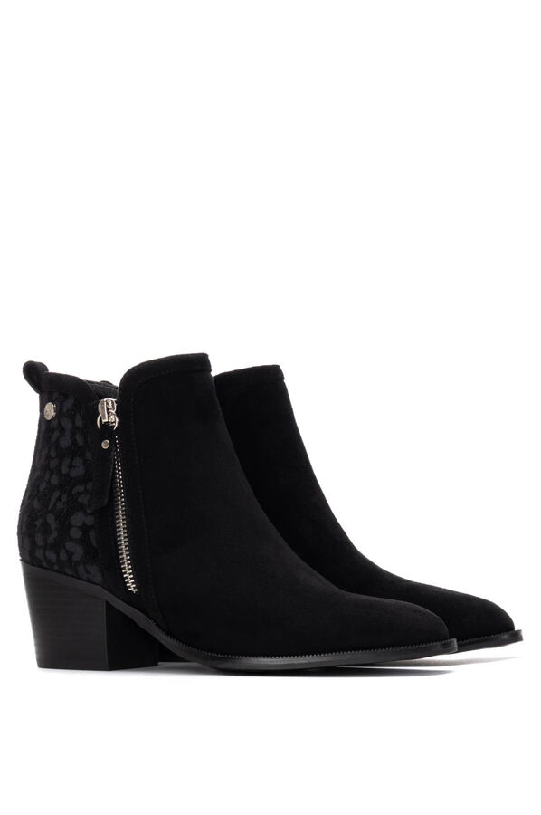 XTI High Heel Boot Crna