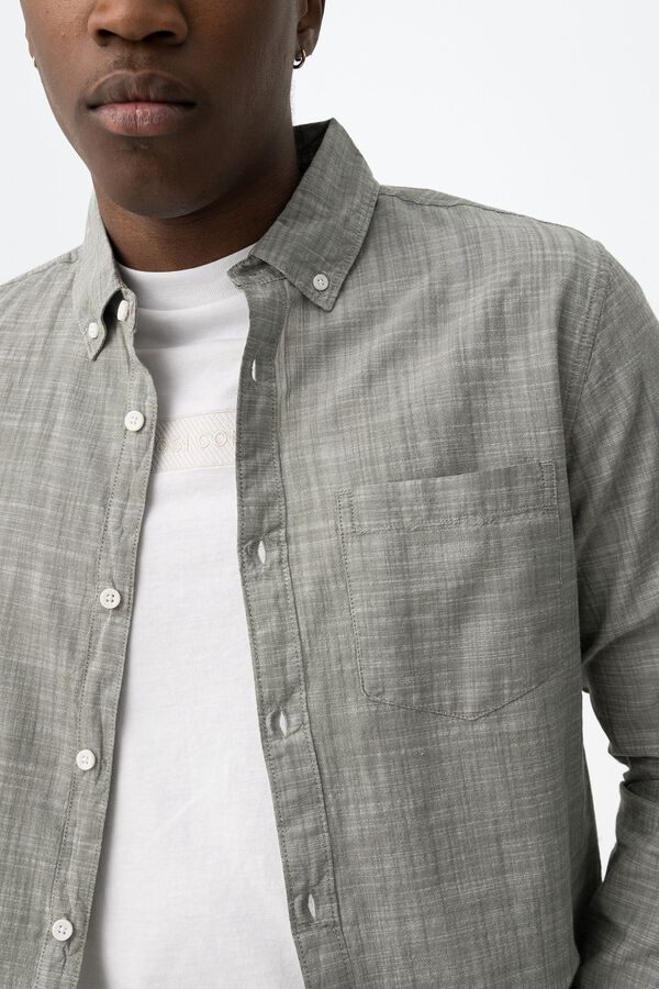 Tiffosi Camisa manga larga kaki