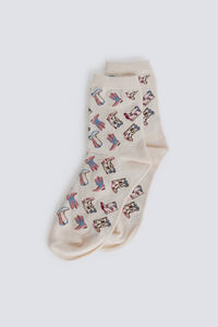 Springfield Long cowboy boot sock