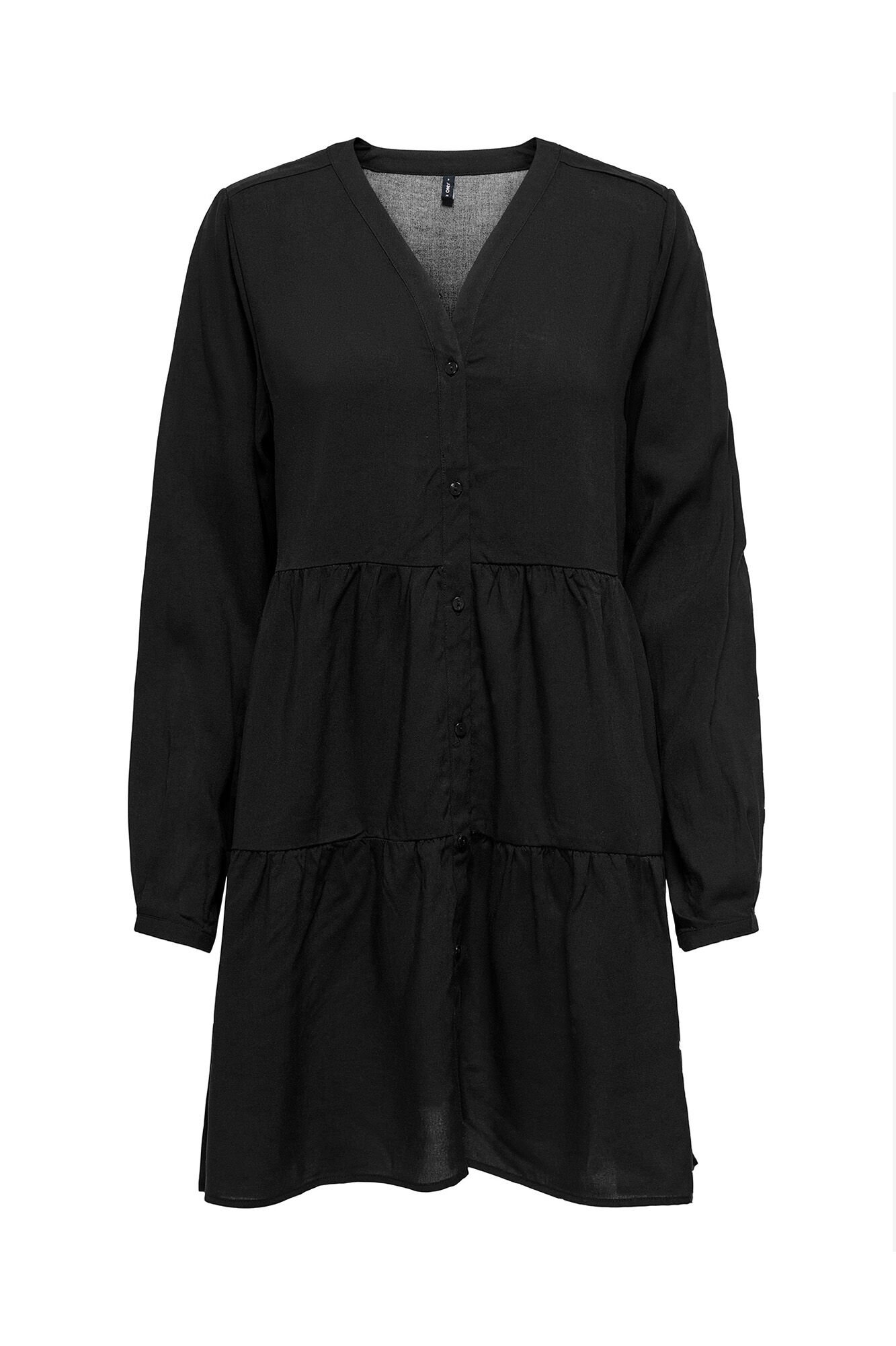 Only Vestido curto camiseiro