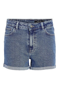 Noisy May Short vaquero b&aacute;sico con dobladillo de cinco bolsillos.