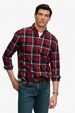Superdry Camisa de manga comprida aos quadrados