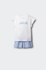 Springfield Kids Pijama para ni&ntilde;a blanco