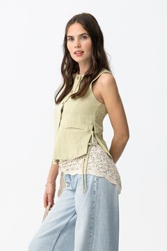 Tiffosi Young Top sin mangas