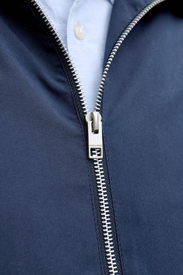 Jack & Jones PLUS high neck bomber jacket blue