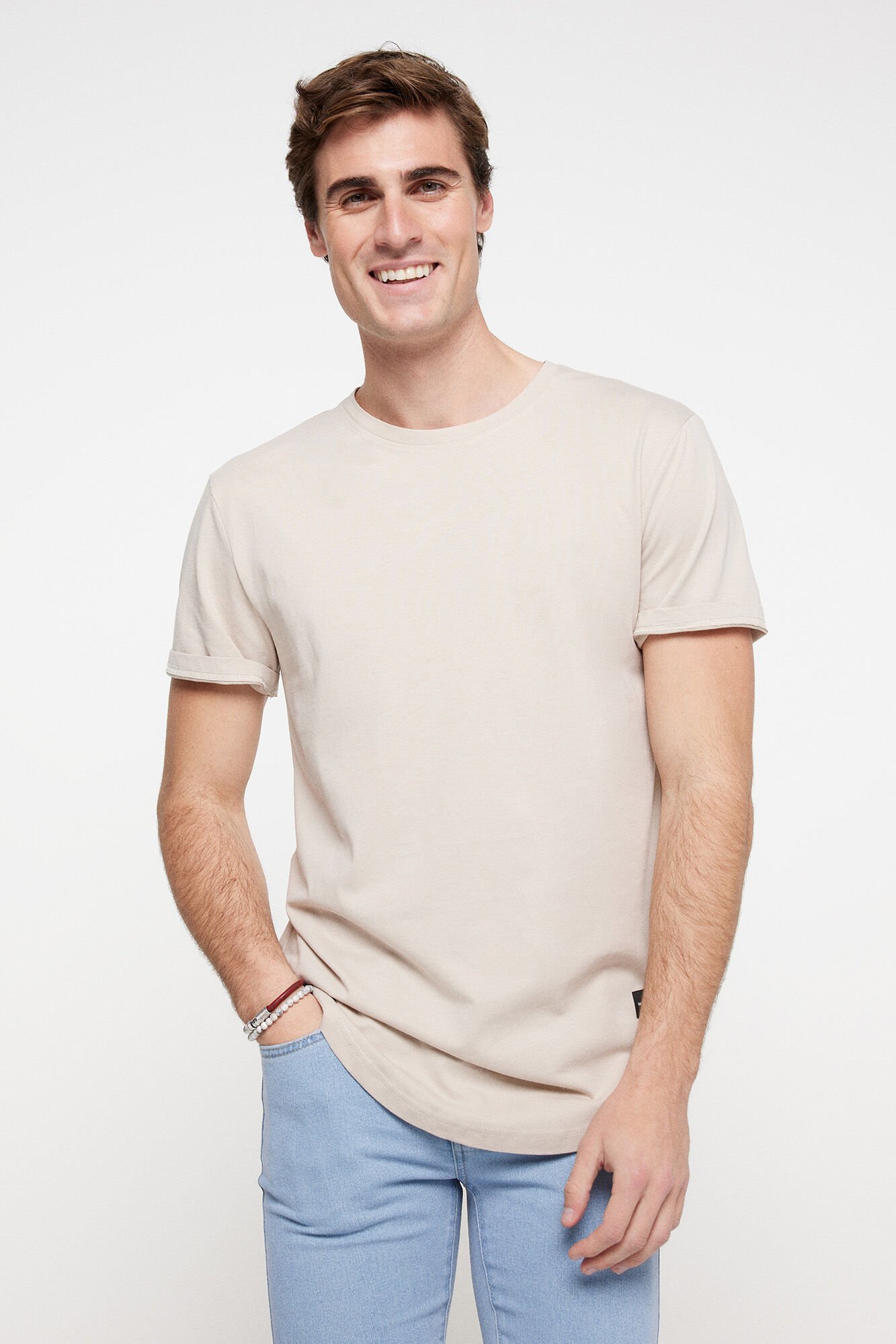 Only & Sons Basic-T-Shirt kurze &Auml;rmel