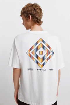 Springfield Striped diamond T-shirt