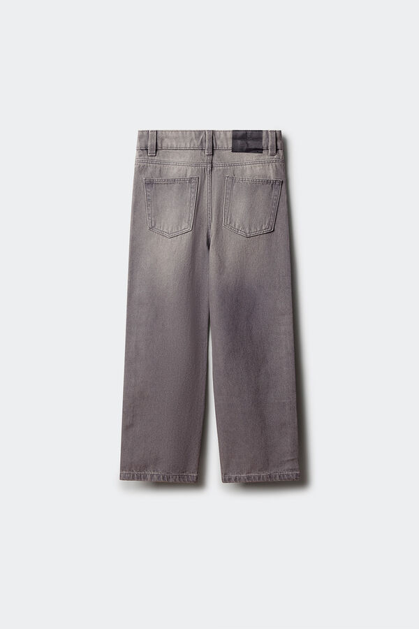 Springfield Kids Jeans reto para meninos cinzento