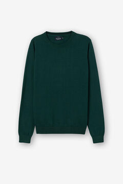 Springfield Essential Jersey-knit Jumper green