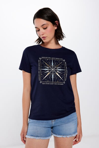 Springfield Polar Star T-shirt navy